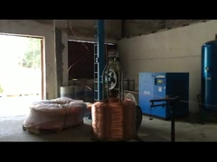 चीन निर्माता एनीलेटर के साथ उच्च गति तांबा छड़ी टूटने मशीन